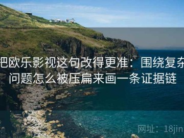 把欧乐影视这句改得更准：围绕复杂问题怎么被压扁来画一条证据链